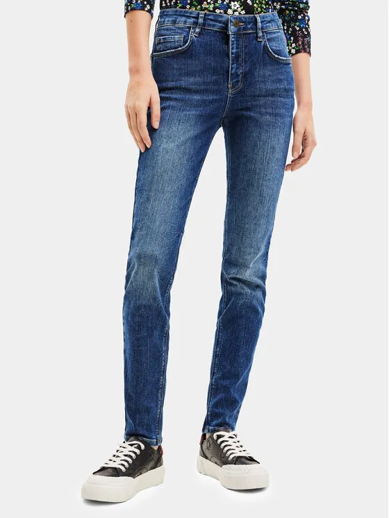 Desigual Τζιν · Μπλε · Skinny Fit