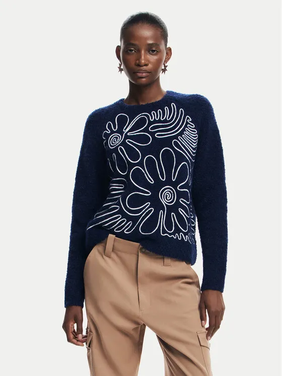 Πουλόβερ · Σκούρο μπλε · Regular Fit