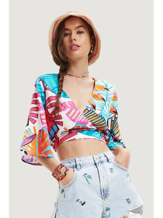 Desigual T-Shirt · Λευκό
