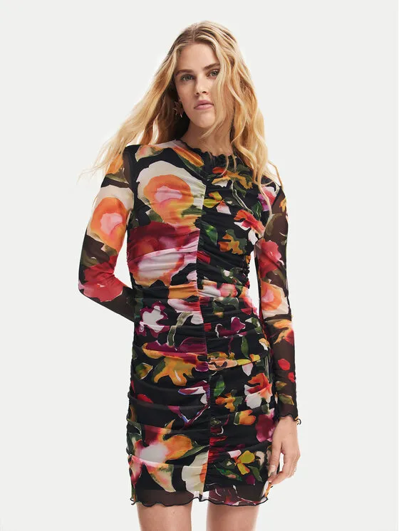 Desigual Φόρεμα καθημερινό · Μαύρο · Mini