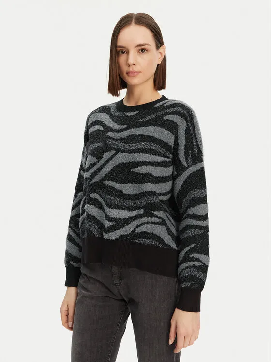 Πουλόβερ · Μαύρο · Regular Fit