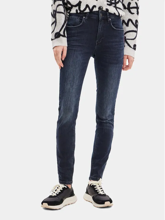 Τζιν · Σκούρο μπλε · Slim Fit