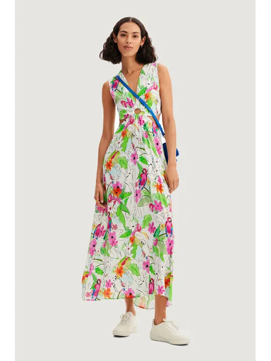 Desigual Φόρεμα βραδινό · Λευκό