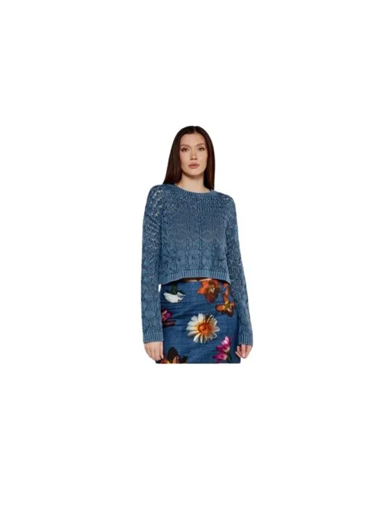 Desigual Πουλόβερ · Μπλε · Regular Fit
