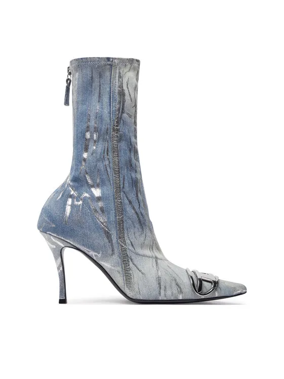 Diesel Μπότες · Μπλε · 8 cm