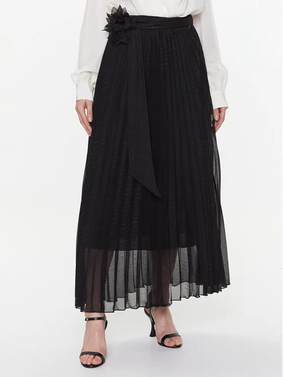 Dixie Πλισέ φούστα · Μαύρο · Maxi