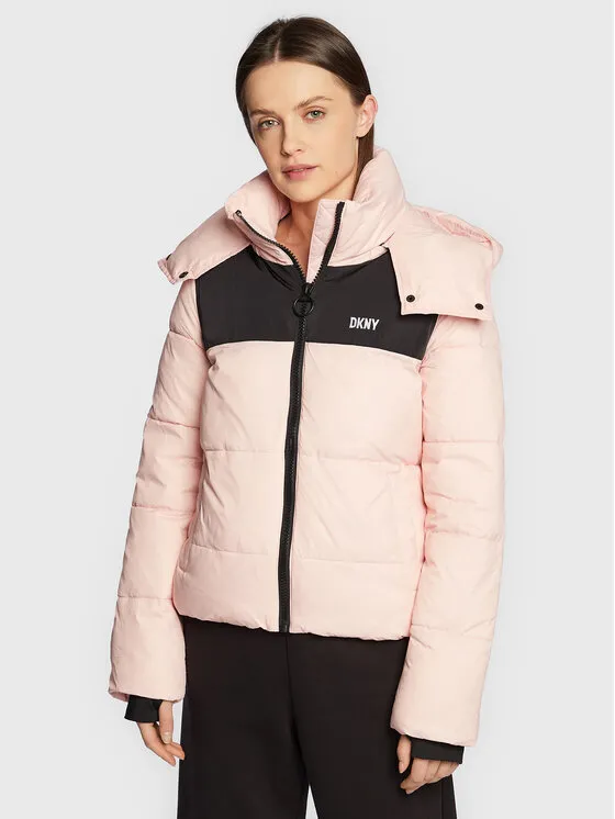 DKNY Sport Μπουφάν μεταβατικό · Ροζ