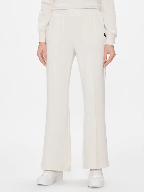 DKNY Sport Παντελόνι υφασμάτινο · Εκρού · Regular Fit