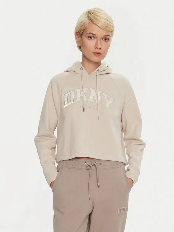 DKNY Sport Μπλούζα · Εκρού · Regular Fit