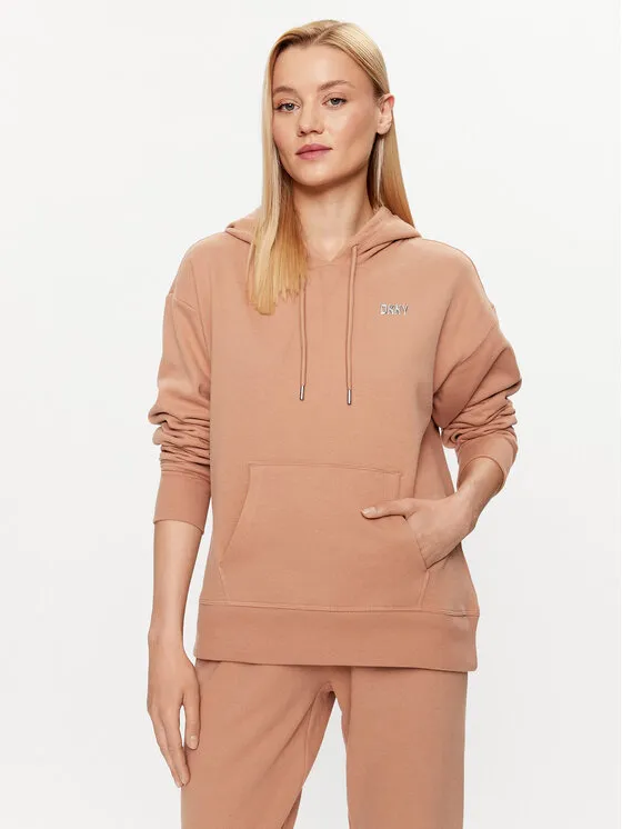 DKNY Sport Μπλούζα · Καφέ · Regular Fit
