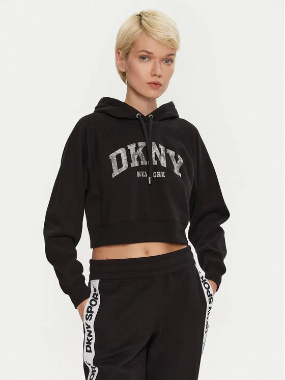 DKNY Sport Μπλούζα · Μαύρο · Regular Fit