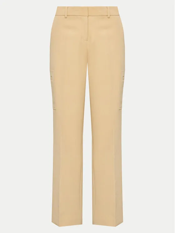 DKNY Παντελόνι υφασμάτινο · Μπεζ · Regular Fit