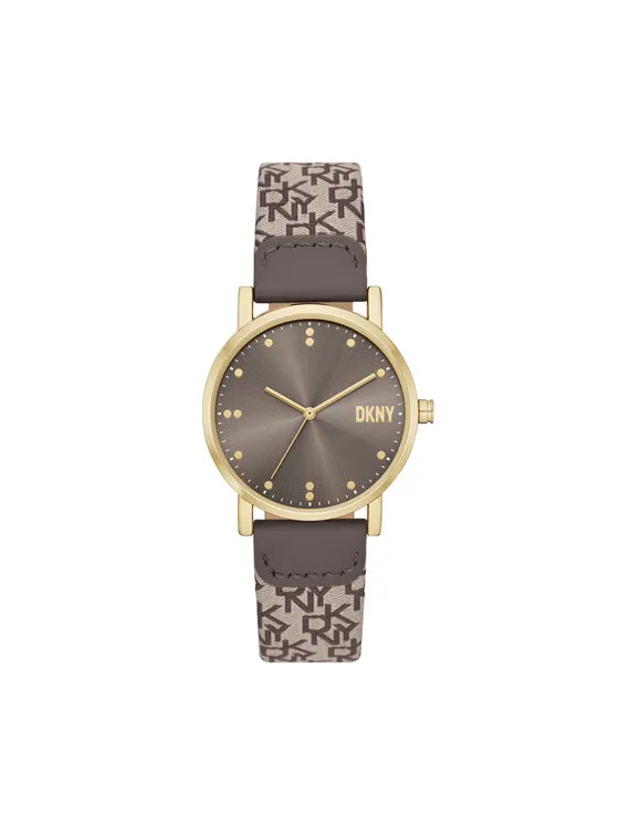 DKNY Ρολόι · Καφέ