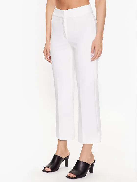 DKNY Παντελόνι υφασμάτινο · Λευκό · Regular Fit