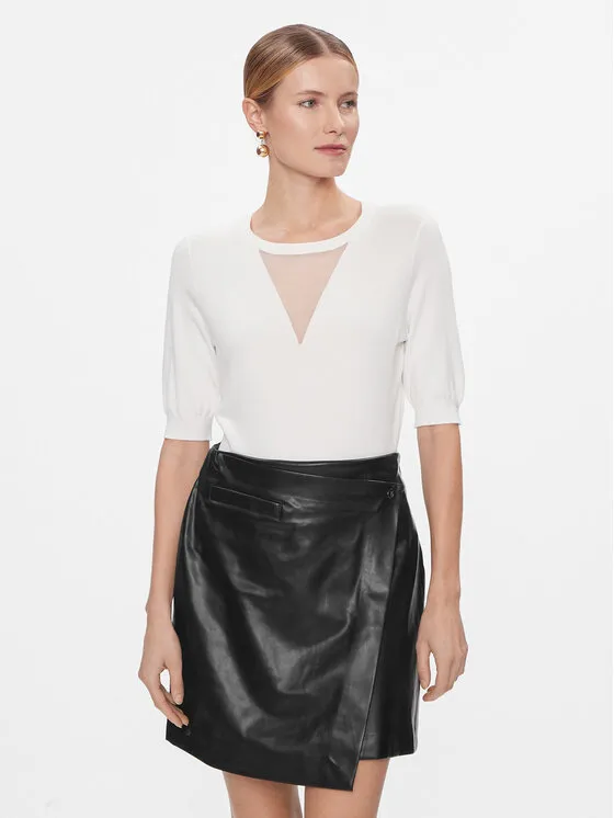 DKNY Πουλόβερ · Λευκό · Regular Fit