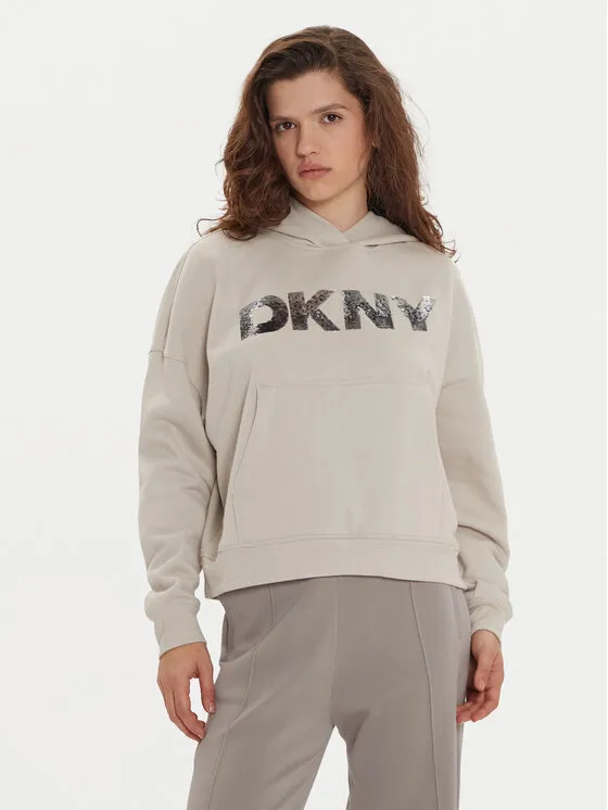 DKNY Μπλούζα · Μπεζ · Regular Fit