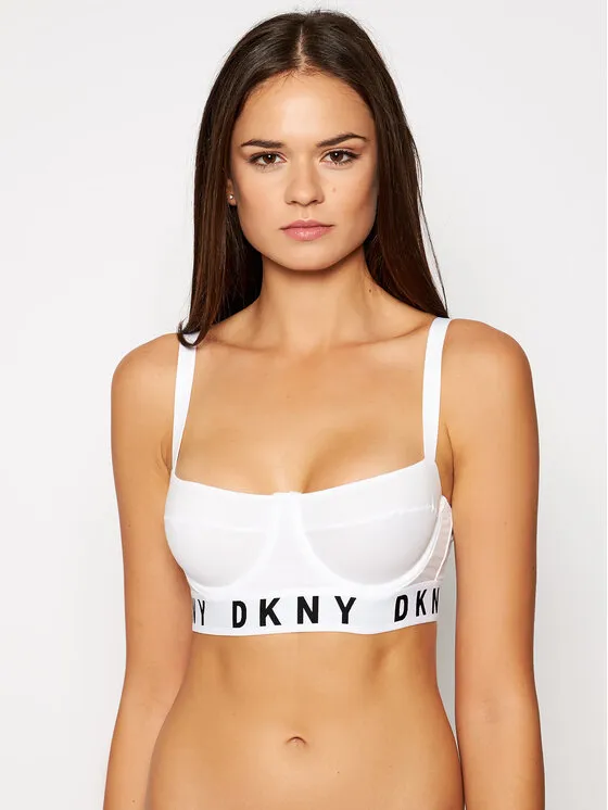 DKNY Σουτιέν με μπανέλα · Λευκό