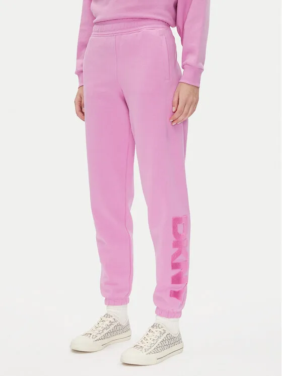 DKNY Παντελόνι φόρμας · Ροζ · Regular Fit