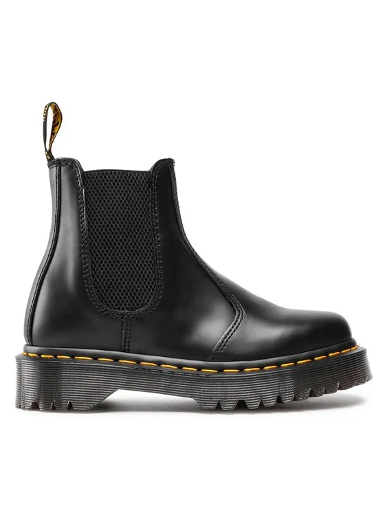 Dr. Martens Μποτάκια με λάστιχο · Μαύρο