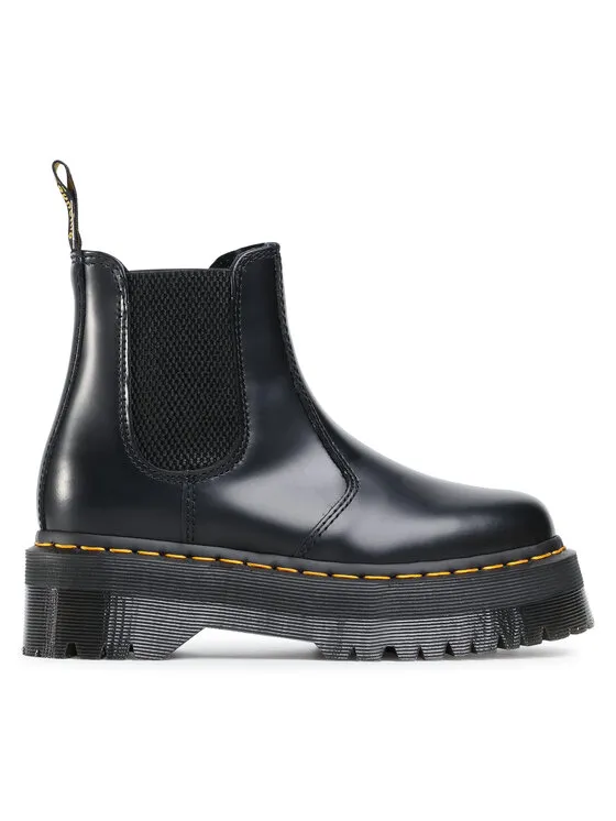 Dr. Martens Μποτάκια με λάστιχο · Μαύρο