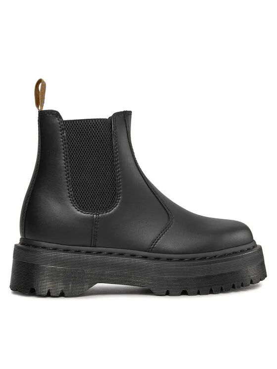 Dr. Martens Μποτάκια με λάστιχο · Μαύρο