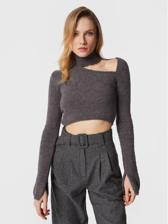 Edited Πουλόβερ · Γκρι · Regular Fit