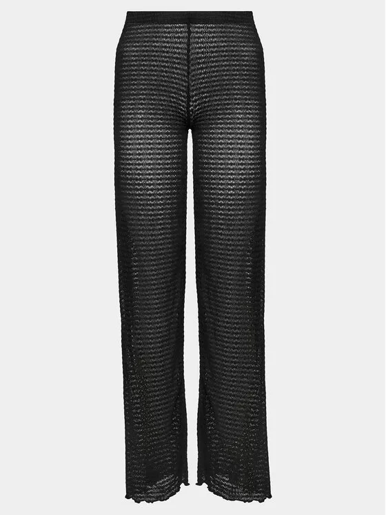 Edited Παντελόνι υφασμάτινο · Μαύρο · Relaxed Fit