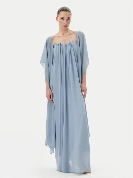 Φόρεμα βραδινό · Μπλε · Maxi