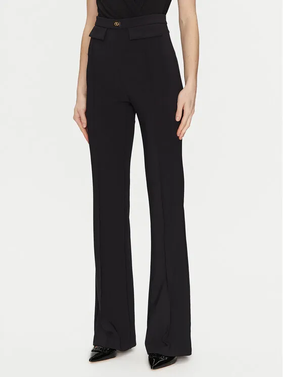 Παντελόνι υφασμάτινο · Μαύρο · Regular Fit