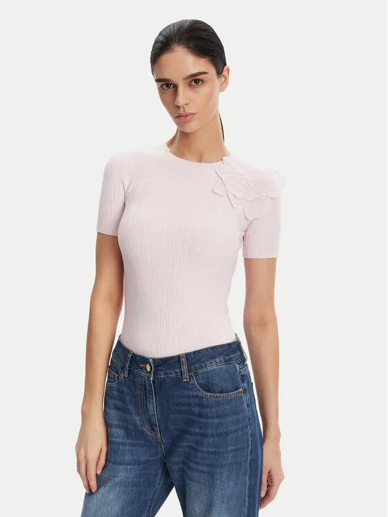 Πουλόβερ · Μωβ · Slim Fit