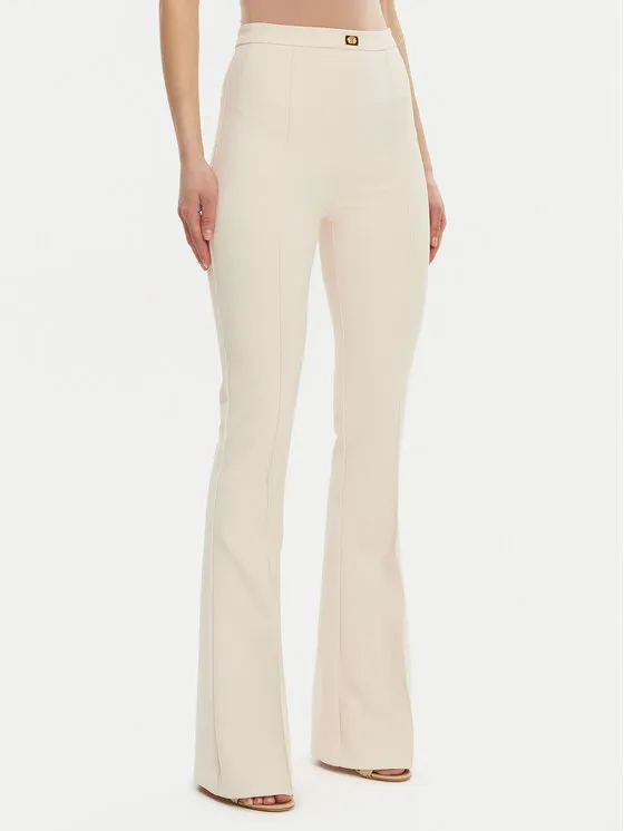 Elisabetta Franchi Παντελόνι outdoor · Λευκό · Regular Fit