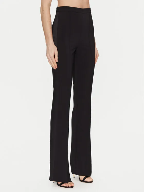 Elisabetta Franchi Παντελόνι υφασμάτινο · Μαύρο · Regular Fit
