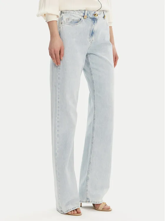 Elisabetta Franchi Τζιν · Μπλε · Regular Fit