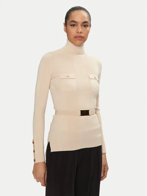 Elisabetta Franchi Ζιβάγκο · Μπεζ · Regular Fit