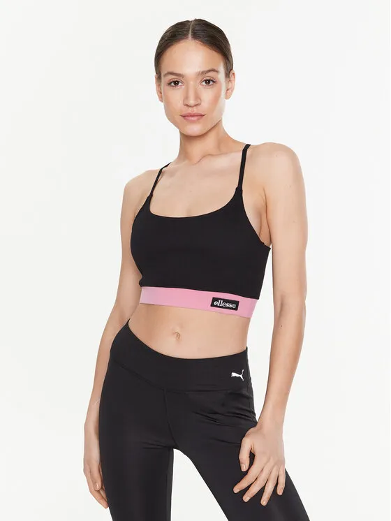 Ellesse Αθλητικό σουτιέν · Μαύρο