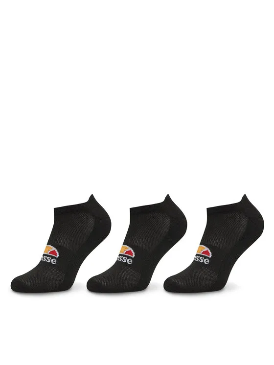 Ellesse Σετ 3 ζευγάρια κάλτσες σοσόνια unisex · Μαύρο