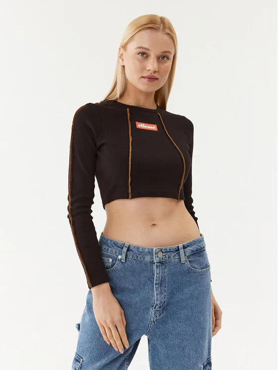 Ellesse Μπλουζάκι · Μαύρο