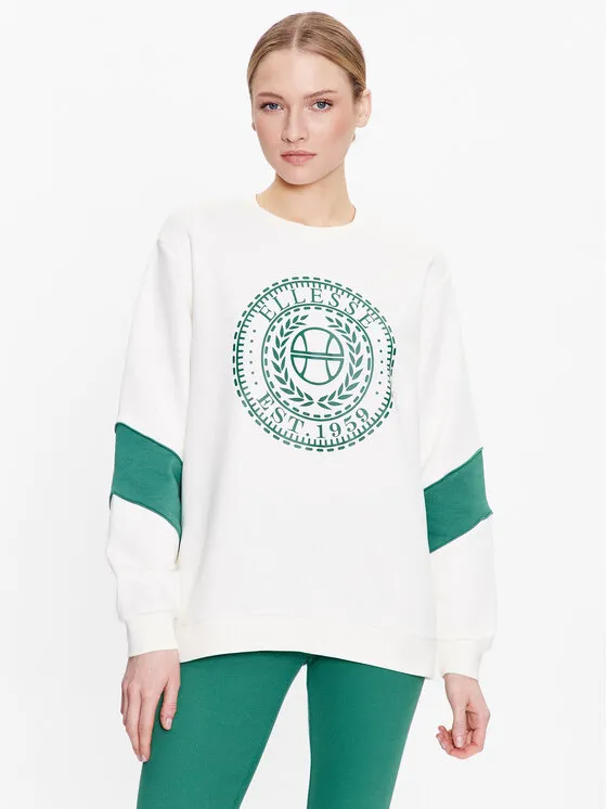 Ellesse Μπλούζα · Λευκό · Relaxed Fit