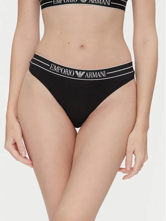 Emporio Armani Underwear Σετ 2 τεμάχια σλιπ brazil · Μαύρο
