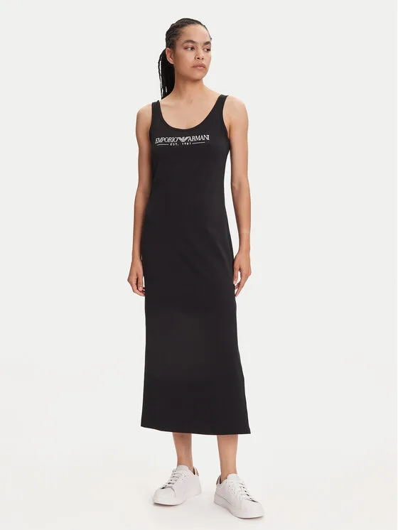 Emporio Armani Underwear Φόρεμα καθημερινό · Μαύρο · Midi