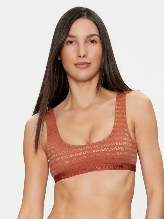 Emporio Armani Underwear Σουτιέν τοπ · Καφέ