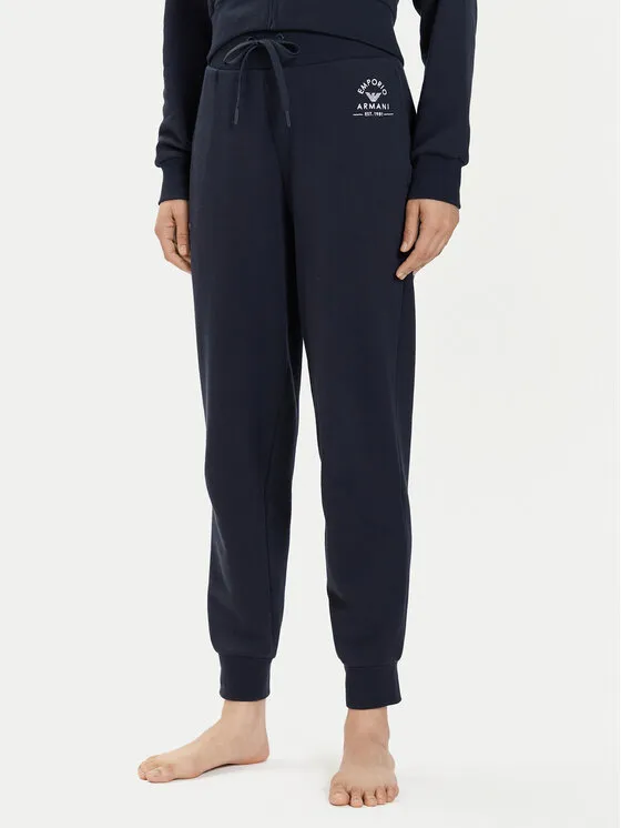 Emporio Armani Underwear Παντελόνι φόρμας · Σκούρο μπλε · Relaxed Fit