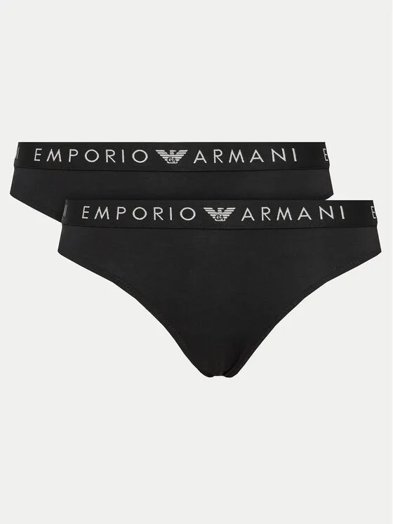 Emporio Armani Underwear Σετ 2 τεμάχια σλιπ brazil · Μαύρο