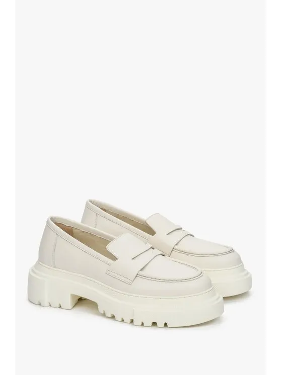 Estro Loafers · Λευκό