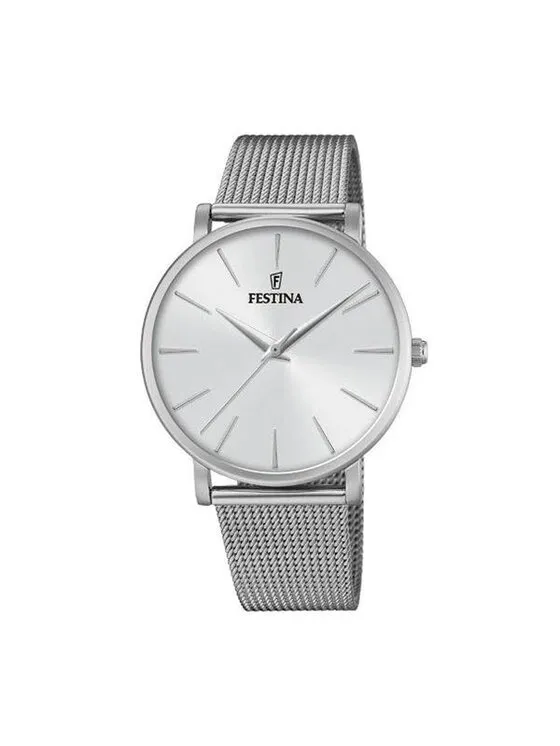 Festina Ρολόι · Ασημί