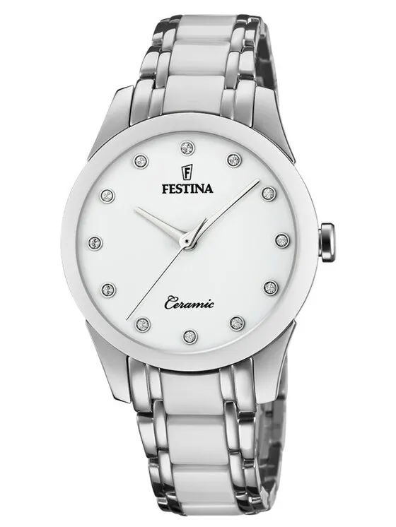 Festina Ρολόι · Λευκό