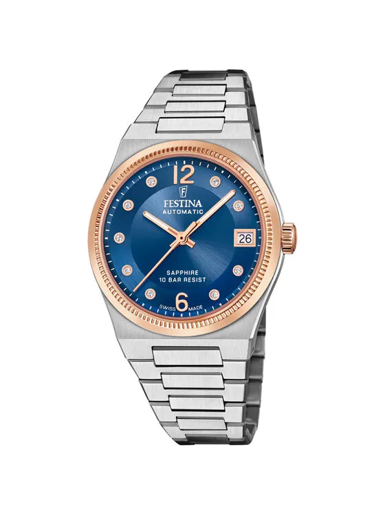 Festina Ρολόι · Ασημί