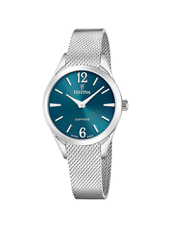 Festina Ρολόι · Ασημί