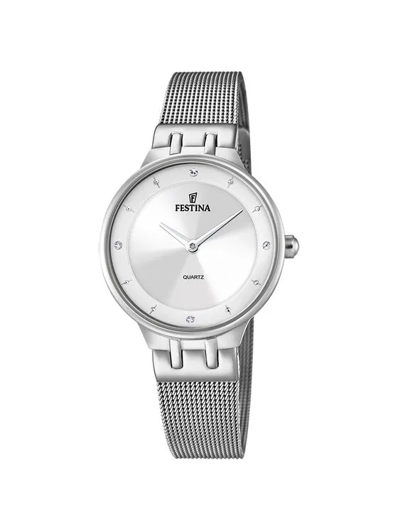 Festina Ρολόι · Ασημί