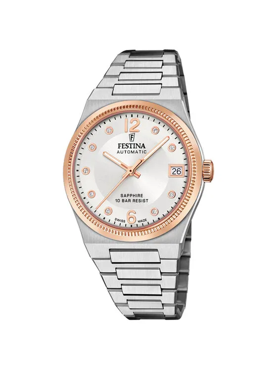 Festina Ρολόι · Ασημί
